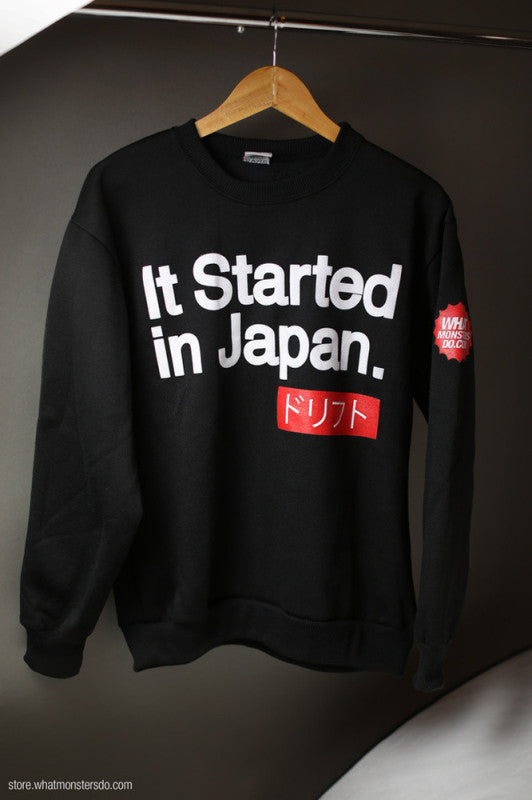 What Monsters Do Started Japan Crewneck / Sweatshirt - Large