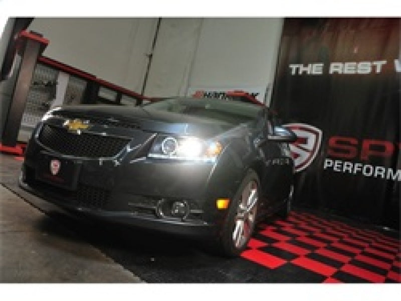 Spyder Chevy Cruze 11-14 Projector Headlights LED Halo -DRL Blk High H1 Low H7 PRO-YD-CCRZ11-DRL-BK