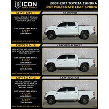 Load image into Gallery viewer, ICON 2007+ Toyota Tundra RXT Stage 2 System