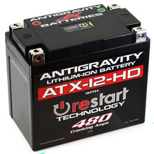 Load image into Gallery viewer, Antigravity YTX12 Lithium Battery w/Re-Start