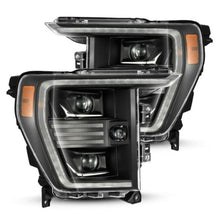 Load image into Gallery viewer, AlphaRex 21-22 Ford F150 PRO-Series Projector headlights Black w/Activ Light/Seq Signal