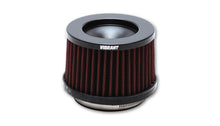 Load image into Gallery viewer, Vibrant The Classic Perf Air Filter 4.75in O.D. Cone x 3-5/8in Tall x 5in inlet I.D. Turbo Outlets