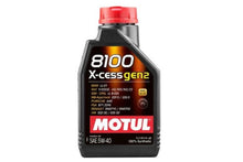 Load image into Gallery viewer, Motul 1L Synthetic Engine Oil 8100 5W40 X-CESS