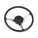 Omix Steering Wheel Kit Leather 76-95 CJ & Wrangler
