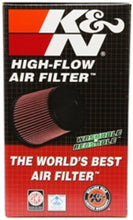 Load image into Gallery viewer, K&amp;N Universal ChromeRound Tapered Air Filter 3in Flange ID / 6in Base OD / 4.5in Top OD / 8in Height