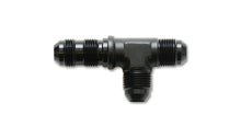 Load image into Gallery viewer, Vibrant -3AN Bulkhead Adapter Tee on Run Fittings - Anodized Black Only