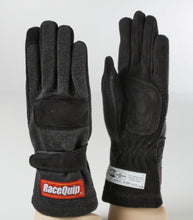 Load image into Gallery viewer, RaceQuip Black 2-Layer SFI-5 Glove - Medium