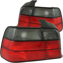 Load image into Gallery viewer, ANZO 1992-1998 BMW 3 Series E36 Sedan Taillights Red/Smoke