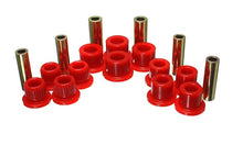 Load image into Gallery viewer, Energy Suspension 99-04 Ford F-350 2wd/F-250 SD 4wd/F-350 4wd Red Rear Leaf Spring Bushing Set