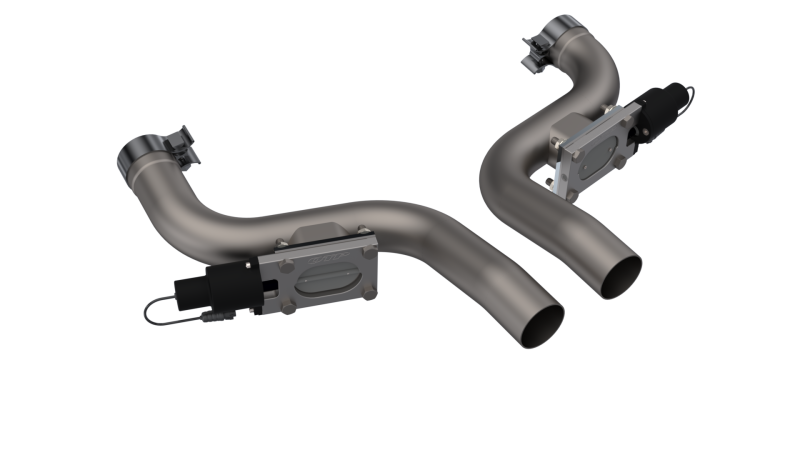 QTP 11-18 Dodge Challenger/Charger 5.7L 2.5in 304SS Aggressor Cutout Dual Mid Pipes