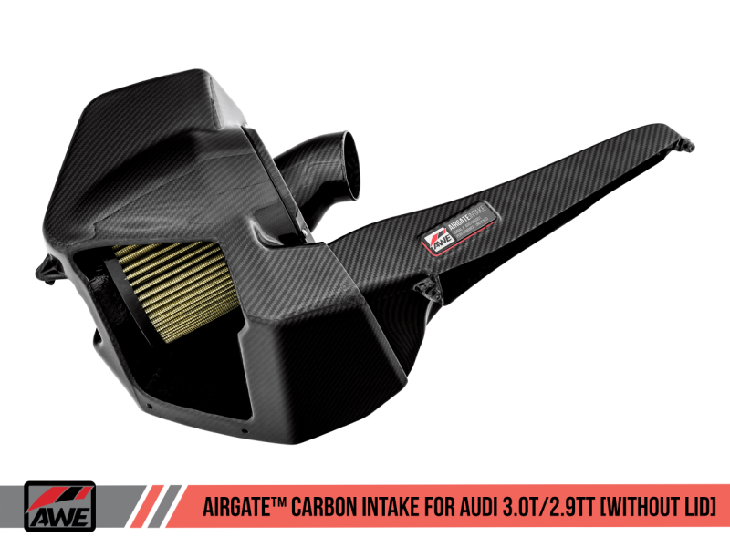 AWE Tuning Audi B9/B9.5 S4/S5/RS5 3.0T Carbon Fiber AirGate Intake w/ Lid