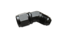 Load image into Gallery viewer, Vibrant -8AN Female to -8AN Male 45 Degree Swivel Adapter Fitting
