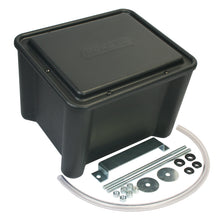 Load image into Gallery viewer, Moroso Sealed Battery Box Black w/Mounting Hardware - Black