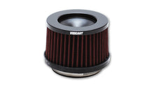 Load image into Gallery viewer, Vibrant The Classic Perf Air Filter 4.75in O.D. Cone x 3-1/2in Tall x 3in inlet I.D. Turbo Outlets