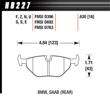 Load image into Gallery viewer, Hawk 92-95 BMW 325iS / 96-02 BMW M3 DTC-70 Race Rear Brake Pads