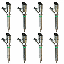 Load image into Gallery viewer, Exergy 06-07 Chevrolet Duramax 6.6L LBZ Reman Sportsman Injector - Set of 8